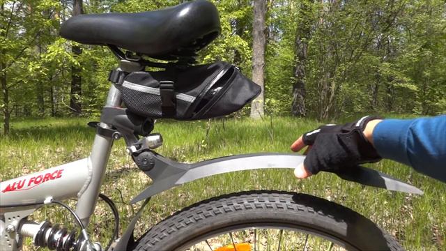 Крыло заднее Zefal Deflector RM60 | Установка на велосипед