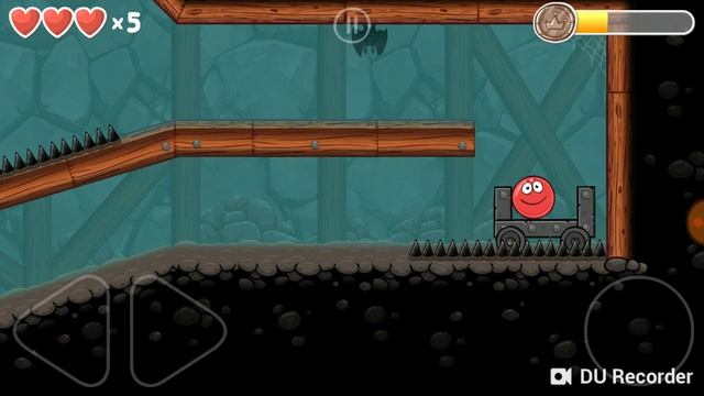 ИГРА КРАСНЫЙ ШАР Подземные ходы Прохождение Red Ball в подземелье