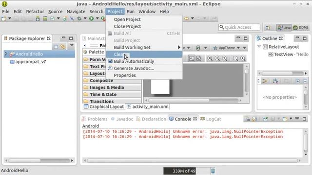 Keep the project appcompat_v7 opened смотреть онлайн