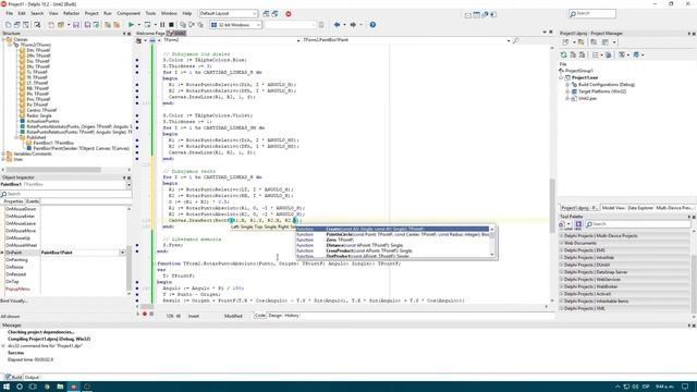 Tutorial de graficación (Parte 7): Reloj analógico (Implementación en DELPHI) - (3/3) смотреть онлайн