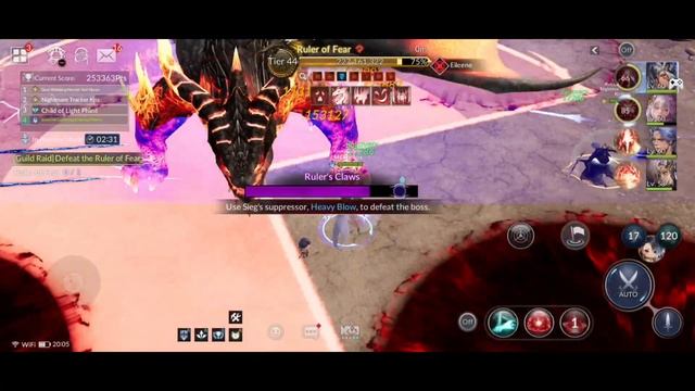 Seven Knights 2 - Preset & Gameplay Guild Raid Fear without Suppressor смотреть онлайн