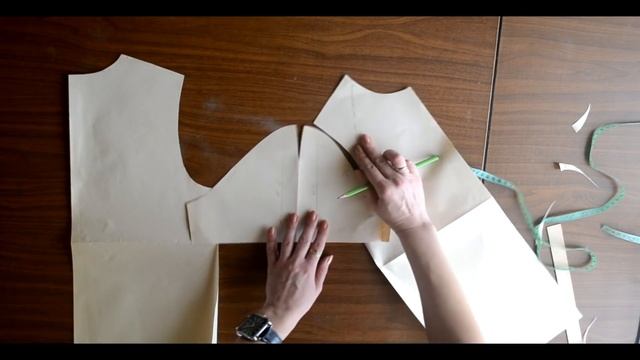 Шьём платье.Платье с рукавом реглан. Часть 1. Моделирование. смотреть онлайн