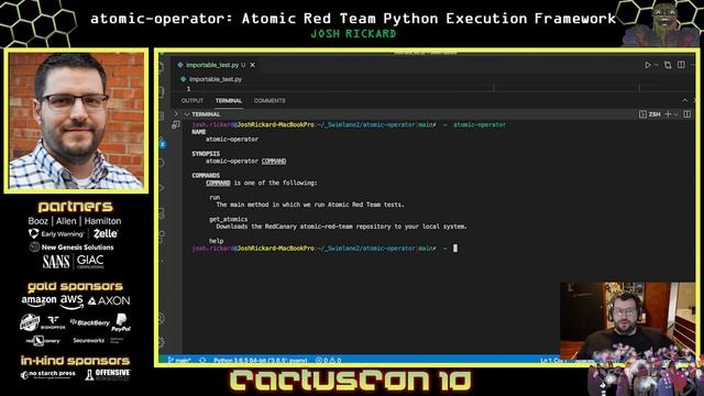 CC10 - atomic-operator: Atomic Red Team Python Execution Framework смотреть онлайн
