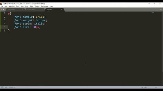 CSS Tutorial 3 || Font смотреть онлайн