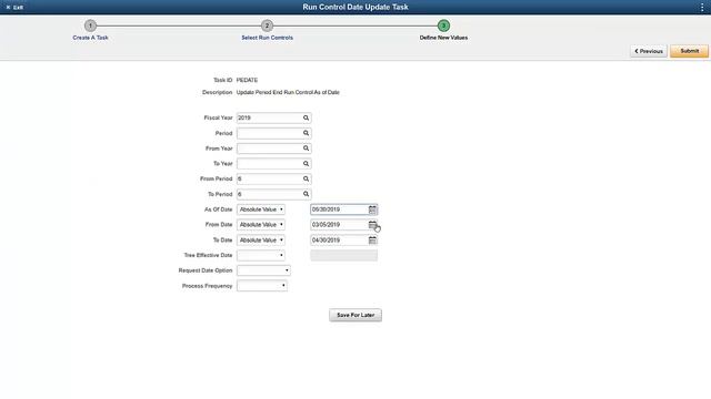 PeopleSoft Update Run Control Dates Framework смотреть онлайн