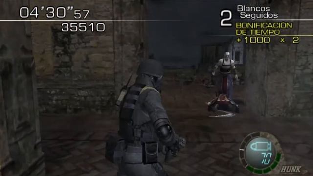 RESIDENT EVIL 4 - The Mercenaries - Hunk - Castle - 5 Stars смотреть онлайн