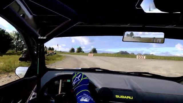 Dirt Rally 2.0 In VR | Subaru Impreza WRX STI | Baumholder Germany - Waldabstieg