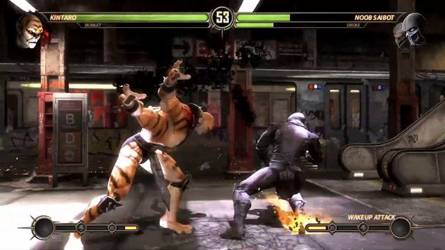 #mortalkombat  Mortal Kombat 9 Tag Ladder  Kintaro & Scarlet