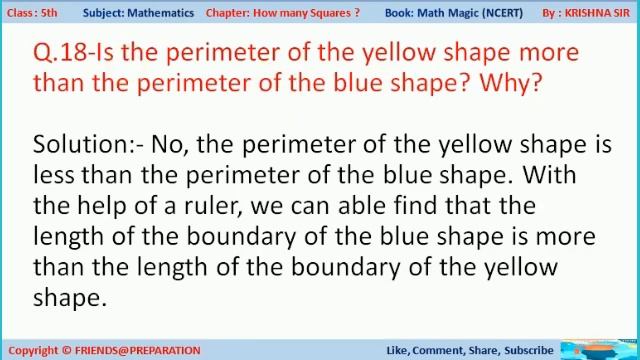 How Many Squares - Chapter 3 Class 5 Maths смотреть онлайн