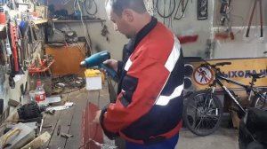 как быстро снять плёнку с ветровых планок и коньков.