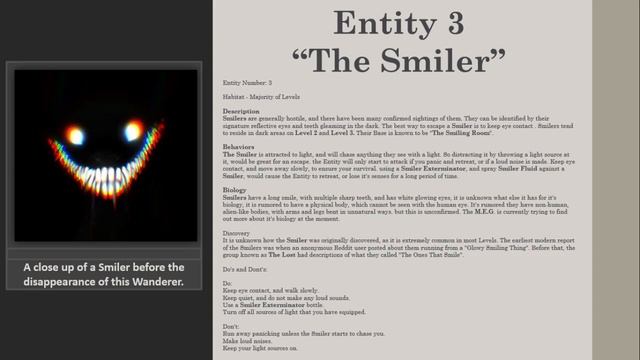 Entity 3 of The Backrooms "The Smiler" смотреть онлайн