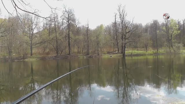 На Лесном Озере в Подмосковье, Рыбалка, Клевал только Ротан, Подводная съёмка, Fishing смотреть онлайн