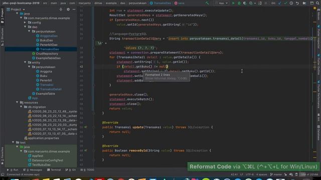 #22 - JDBC Mapping One To Many for Create Update Delete смотреть онлайн