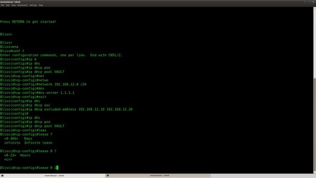 DHCP Server lab in GNS3 смотреть онлайн