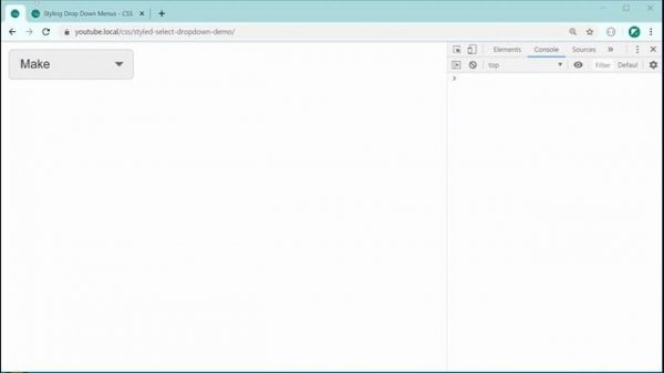 How to Style Drop Down Menus - CSS Web Design Tutorial