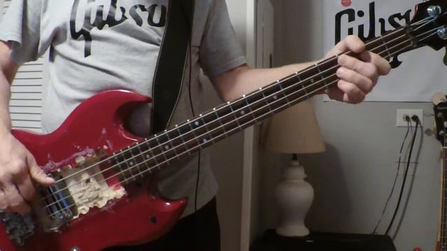 TV Jones Thunder Blade Pickup--EB-0 Bass Guitar + Drums Only--Cream--Sitting On Top Of The World смотреть онлайн