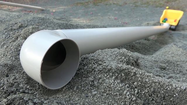 Marble Run ☆ Sand Mountain Rain Gutter Pipe Handmade Course смотреть онлайн