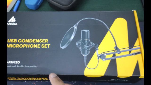 My New setup for YouTube + UNBOXING MAONO AU PM420 смотреть онлайн