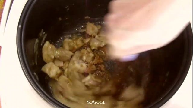 Куриное филе с пшеничкой, фасолью, кукурузой в мультиварке. смотреть онлайн