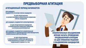 Стадии избирательного процесса