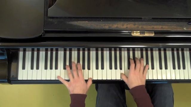 God Only Knows (Brian Wilson/Beach Boys) - the magical bass line on piano смотреть онлайн
