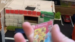 ОБНОВЫ НА МАКЕТЕ! Рекламный щит, двор, склад. Макет города 1/43.