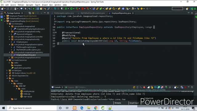 how to upload and display image in spring boot смотреть онлайн
