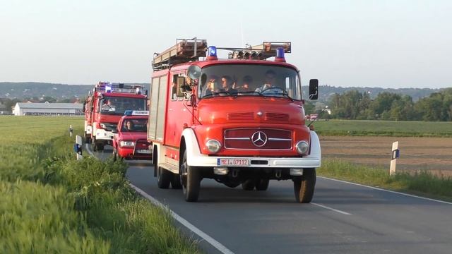 (3×) Fahrzeugkorso anlässlich 125 Jahre Freiwillige Feuerwehr Coswig in Sachsen смотреть онлайн