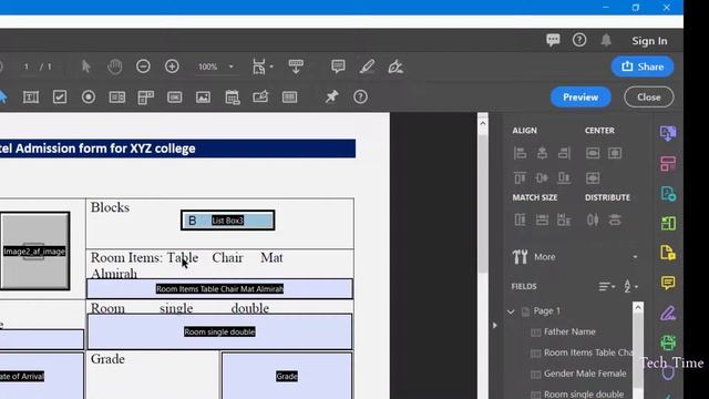 How to make a Form in Adobe acrobat DC|How to create Fillable form in Adobe acrobat DC смотреть онлайн