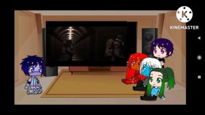 реакция персонажей "Ава и еë демон" на Warhammer 40K