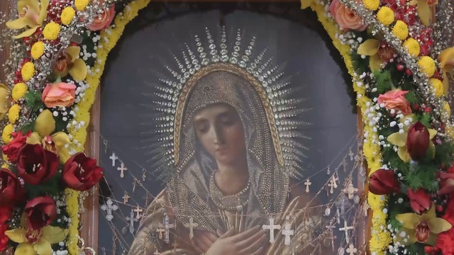 Дивеево Параклис с акафистом Божией Матери