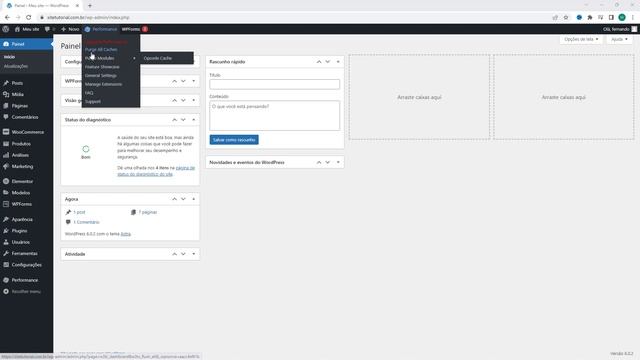Como limpar o Cache do W3 Total Cache do WordPress na Hostgator – rápido e fácil – 2022 смотреть онлайн