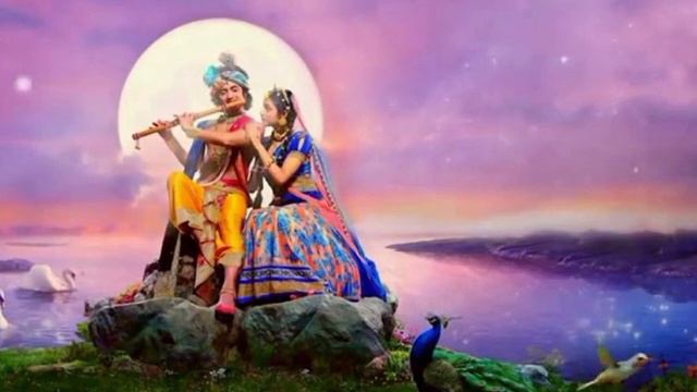 RADHA KRISHNA FLUTE SONG || Radhakrishna Flute Song/Music One Hour Long || Radhakrishna Theme Music
