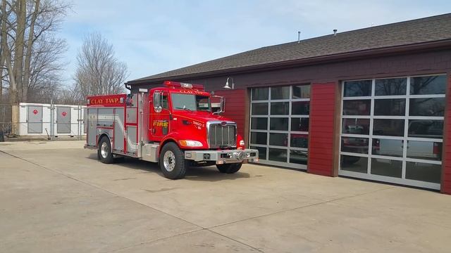 Clay Twp FD Tango 3, responding смотреть онлайн