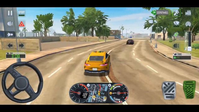 Mercedes Benz AMG GT4 Door Coupe | Taxi Sim 2022 Evolution смотреть онлайн