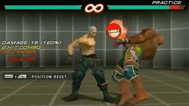 Tekken 6 (PSP) - Bryan Fury Combo Video смотреть онлайн