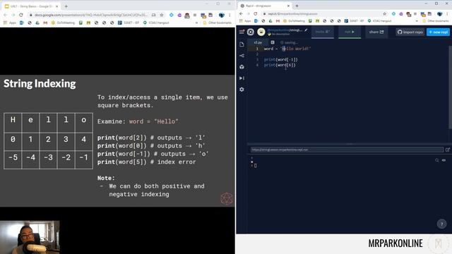 String Basics | Strings in Python U4S1 смотреть онлайн