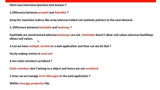Difference between hashtable and hashmap Java Interview смотреть онлайн
