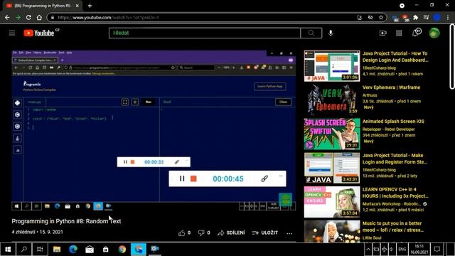 Reaction Videos #145: Programming in Python #8: Random Text смотреть онлайн