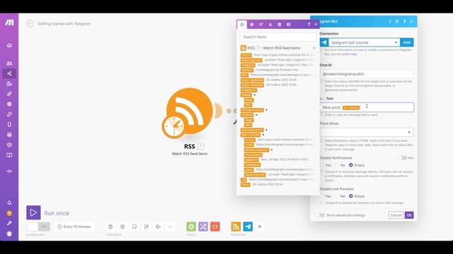 [Tutorial] Telegram Bot Automations with Make смотреть онлайн