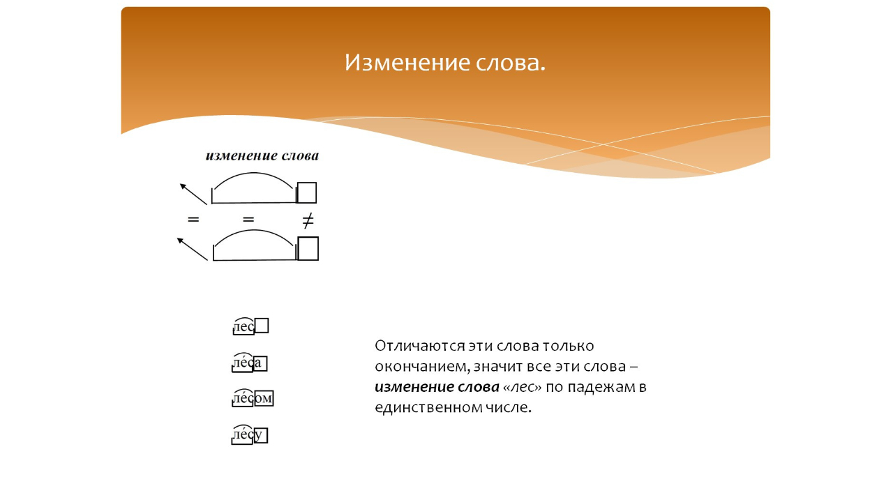 Изменение слова. Родственные слова. Русский язык 2-3 класс. Система Эльконина-Давыдова. смотреть онлайн