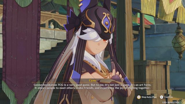 CHARLOTTE LIKES CYNO JOKES Genshin Impact CUTSCENE PS5 смотреть онлайн