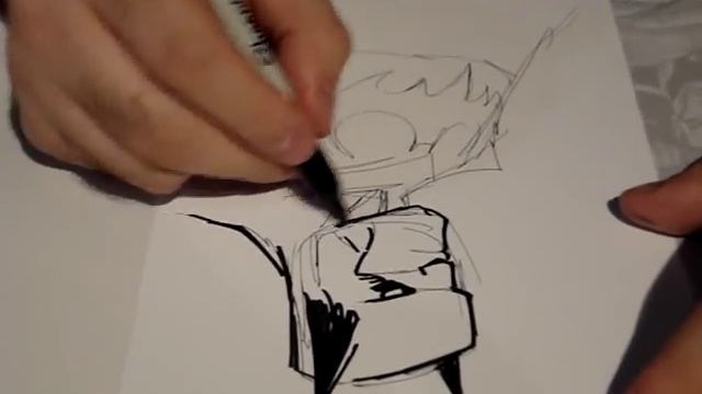 Freddie Williams II Batman Sketch смотреть онлайн