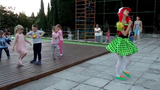 Санаторий Кирова в Ялте. Занятия с детьми. Детские танцы. Буги Вуги