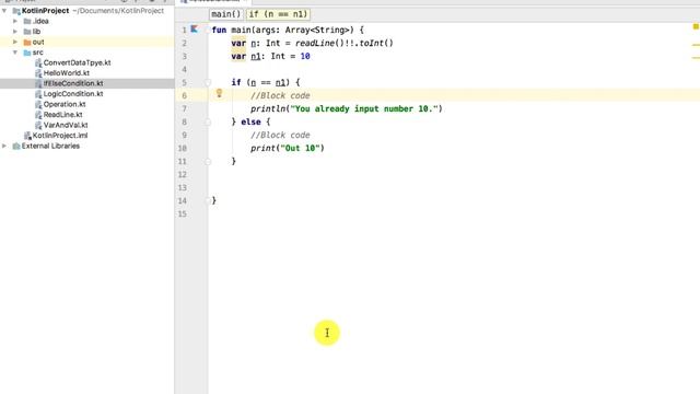 Kotlin For Android - If Else Statement in Kotlin [Part 8]. смотреть онлайн