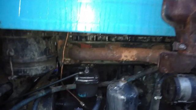 Замена прокладки под головкой МТЗ 82. смотреть онлайн