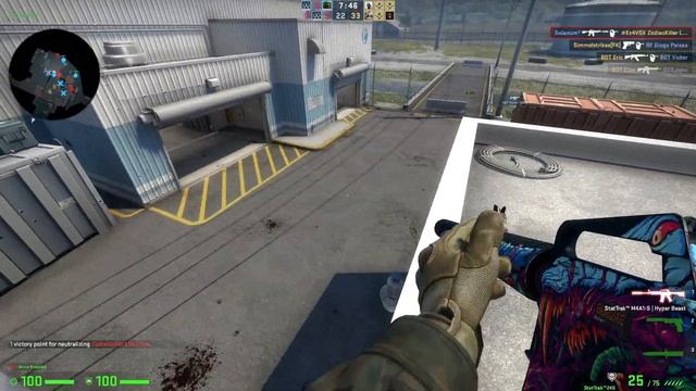 CS:GO - M4A1-S StatTrak™ | Hyper Beast 0.3105 (Field Tested) Gameplay смотреть онлайн