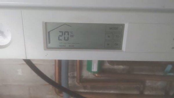Viessmann Vitodens 100-W service mode