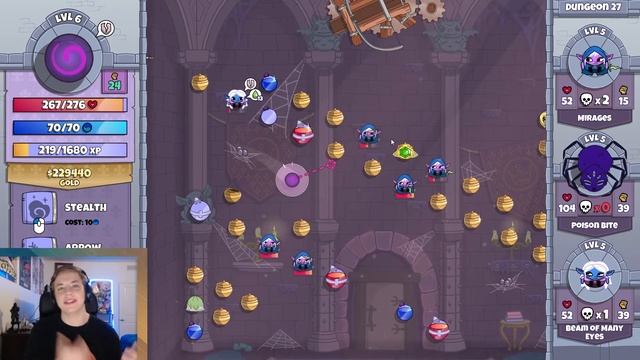 A Peggle Roguelite?!? | Roundguard Review смотреть онлайн