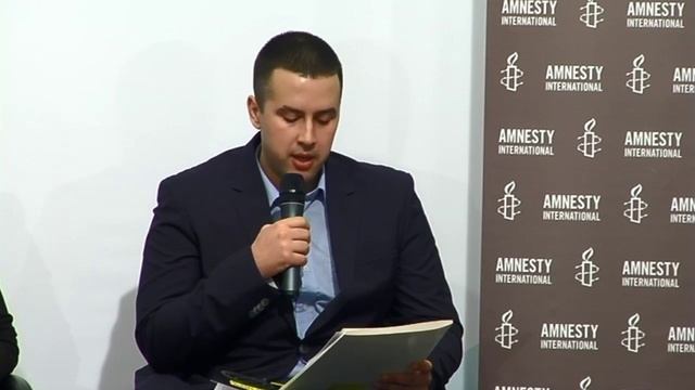 Презентація річного звіту Amnesty International. УКМЦ-24-02-16 смотреть онлайн